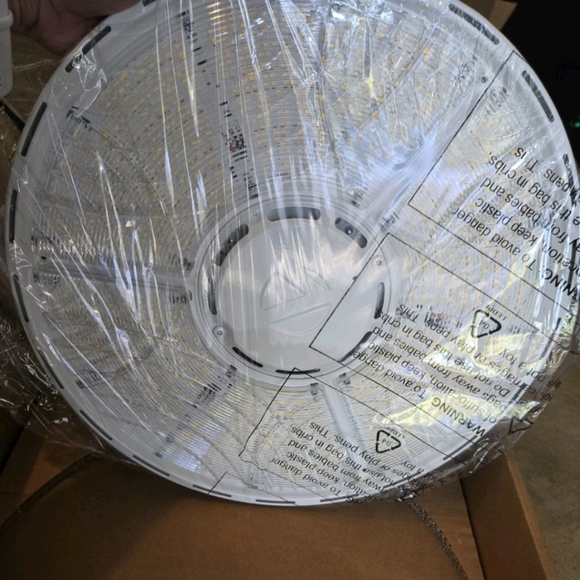 The Lithuania Lighting 15.14 LED Round High Bay Contractor Light - Picture 2 of 12